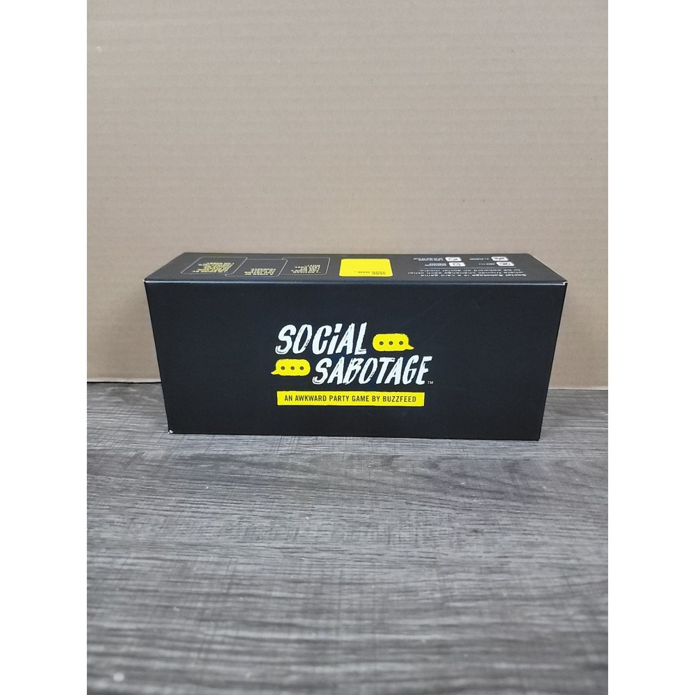 Social Sabotage Party Game